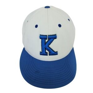 Richardson PTS20 Pulse Baseball Cap White Blue Embroidered K Hat LG-XL